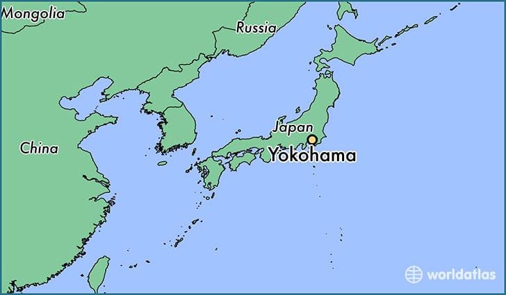 Peta di Yokohama