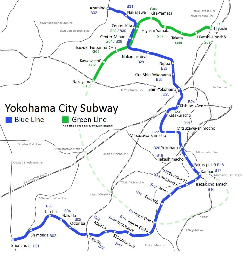 Yokohama peta metro