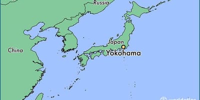 Peta di Yokohama